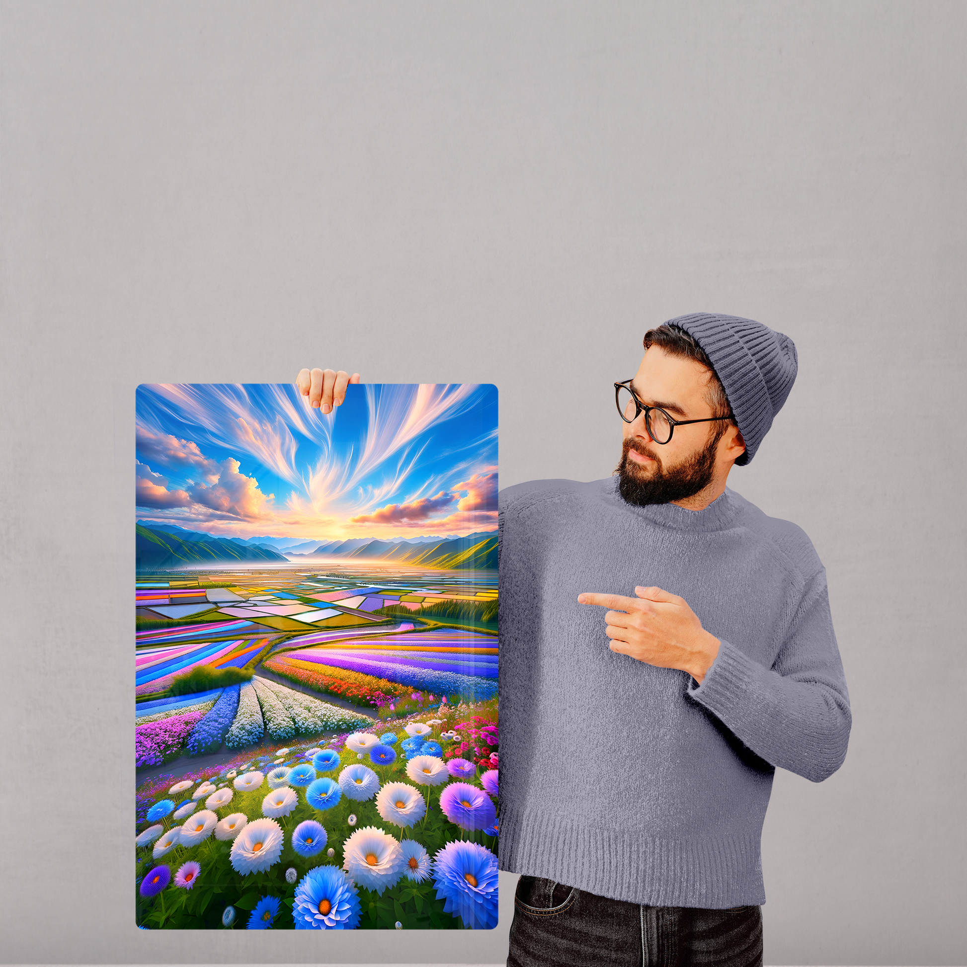 Chromatic Valleys (Acrylic)Chromatic Valleys
 
Discover the Modern Elegance of Acrylic: Elevate your decor with our acrylic wall art, offering a stunning, glass-like effect that brings any imaRimaGallery