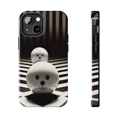 Black and White Blobs (iPhone Case 11-15)