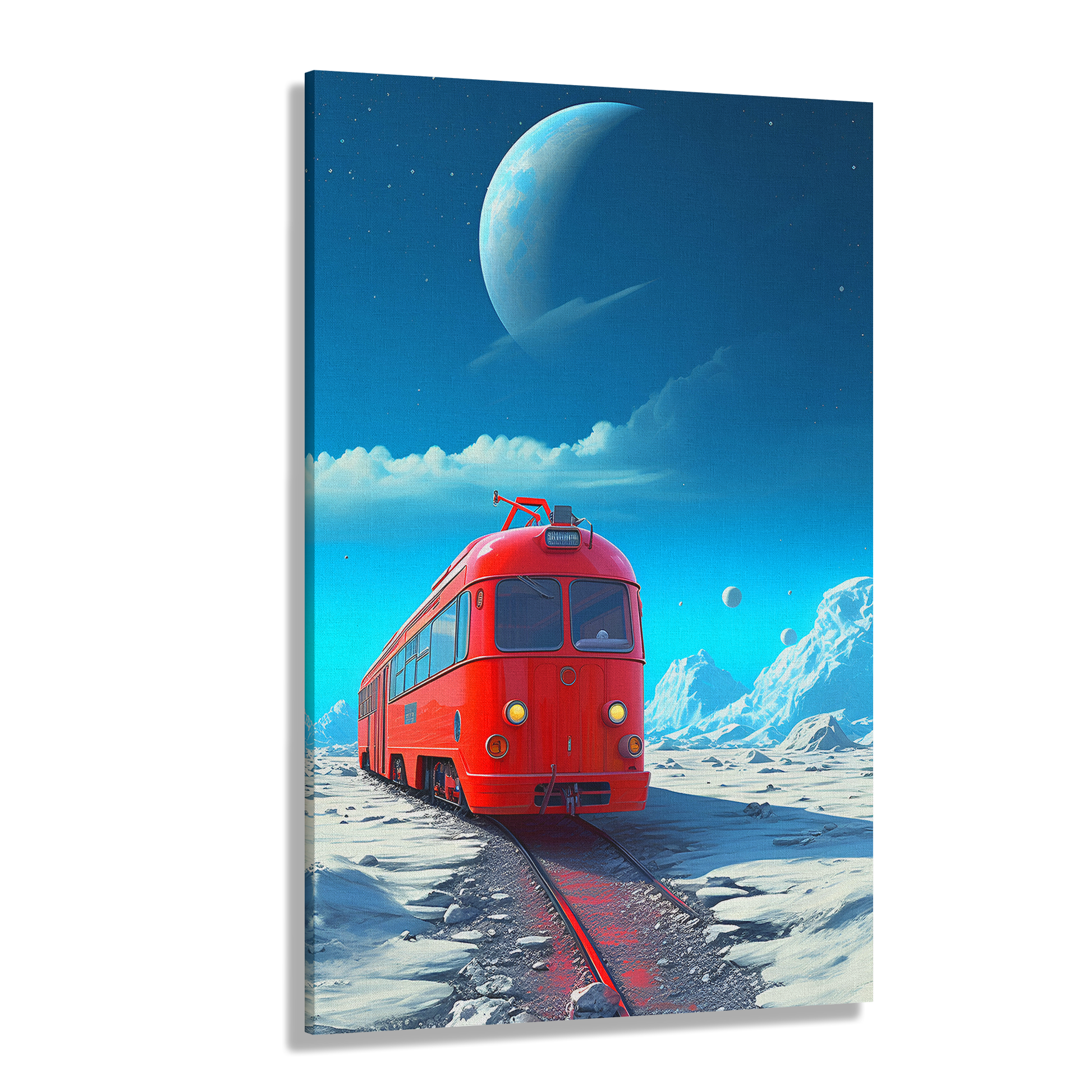 Crimson Tracks (Canvas)Crimson Tracks (Canvas  Matte finish, stretched, with a depth of 1.25 inches)
Struggling with low-quality canvases? Switch to RimaGallery! Our canvases are more thanRimaGallery