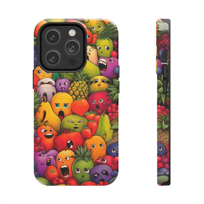 Fruits with Faces (iPhone Case 11-15)