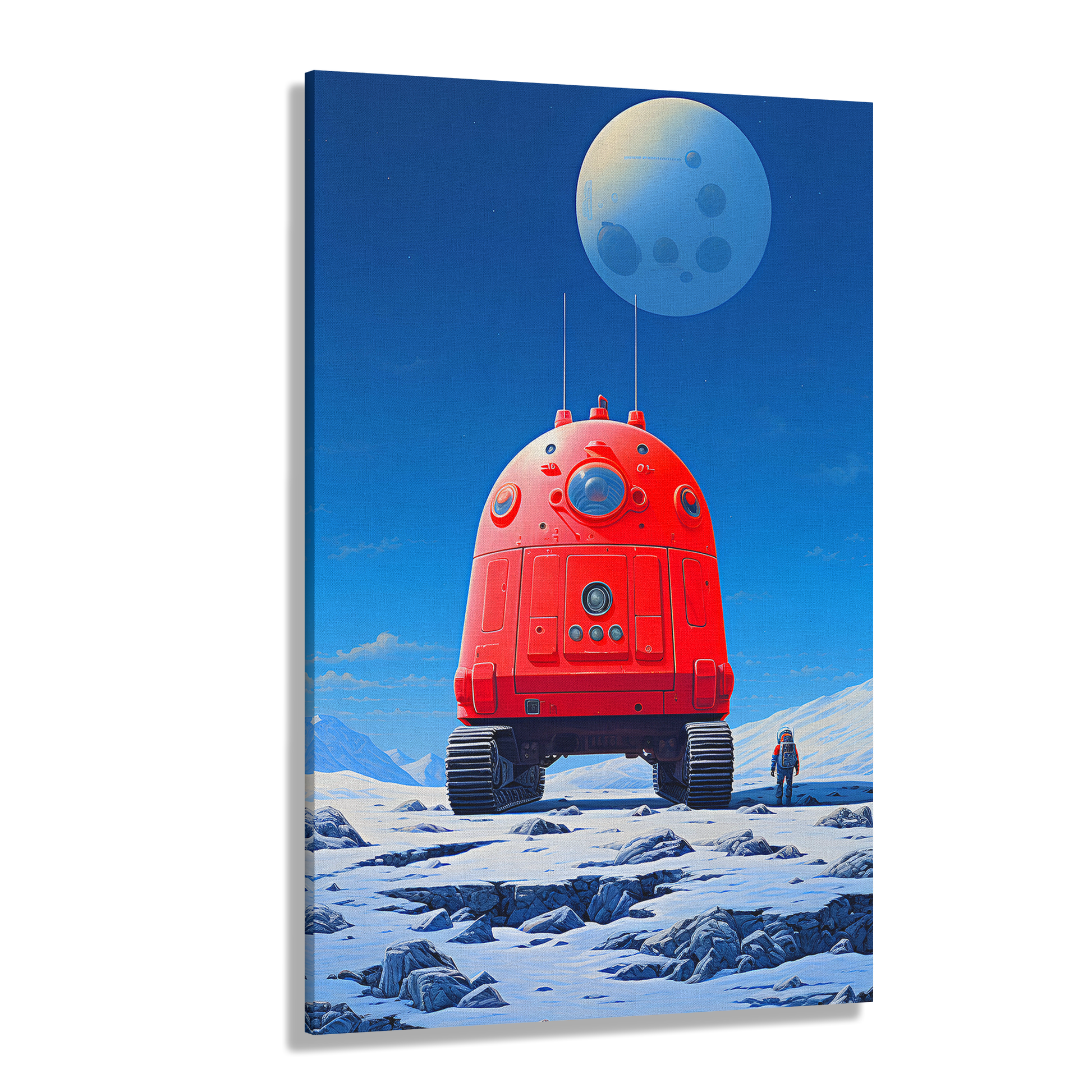 Galactic Outpost (Canvas)Galactic Outpost (Canvas  Matte finish, stretched, with a depth of 1.25 inches)
Struggling with low-quality canvases? Switch to RimaGallery! Our canvases are more thRimaGallery