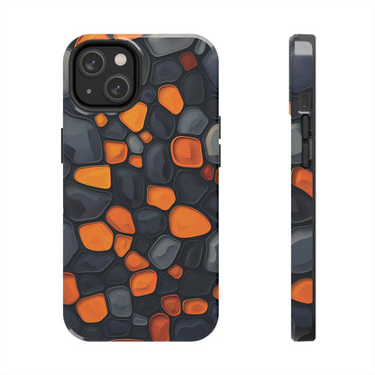 Amber Mosaic (iPhone Case 11-15)Enhance your iPhone 11-15 with RIMA's Tough Case: Sleek design, double-layer protection, and wireless charging friendly. Perfect for the urban lifestyle.RimaGallery