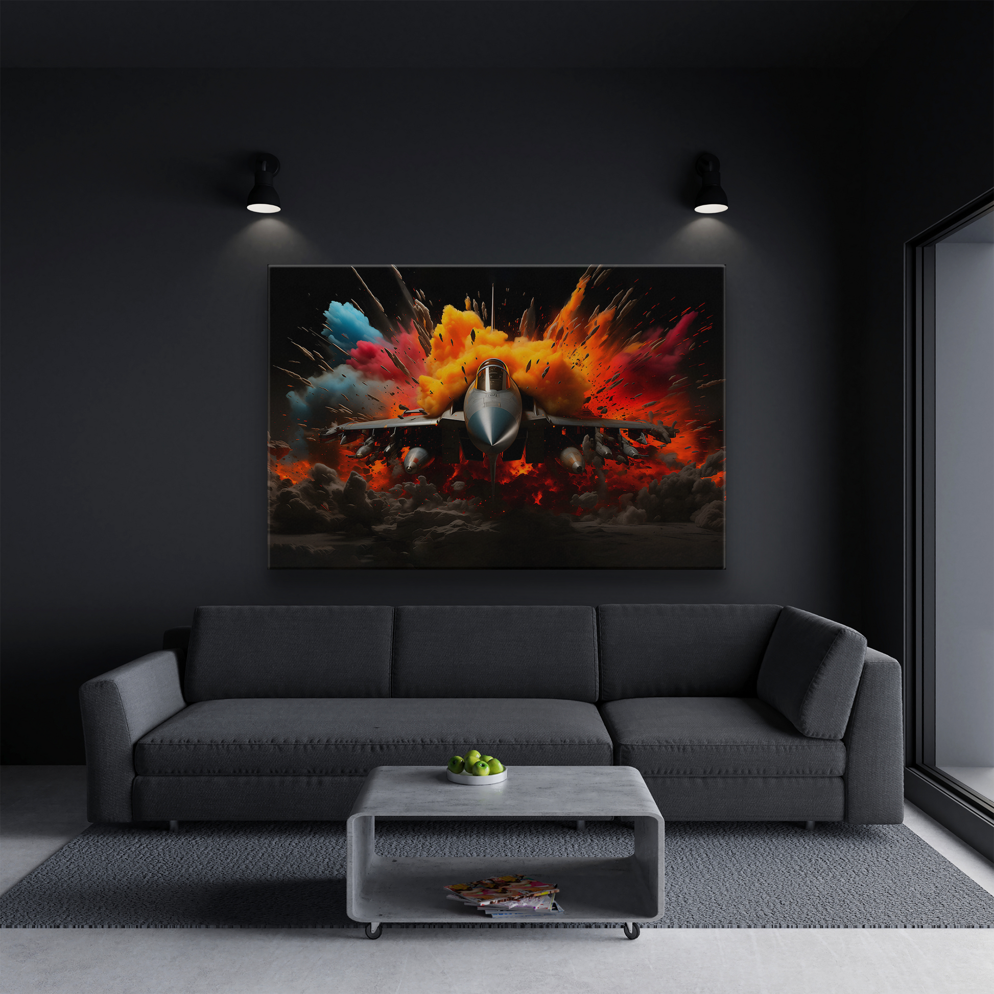 Shattered Canvas (Canvas) Shattered Canvas (Canvas  Matte finish, stretched, with a depth of 1.25 inches)
Struggling with low-quality canvases? Switch to RimaGallery! Our canvases are more tRimaGallery