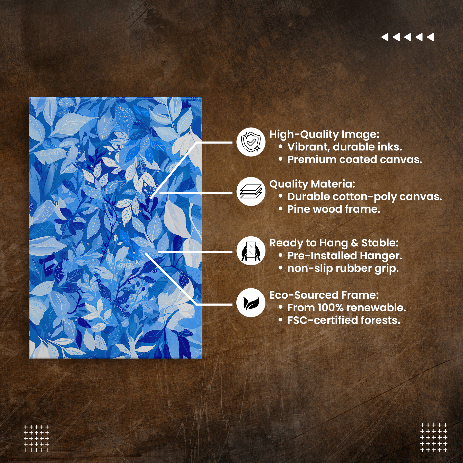 Azure Foliage (Canvas)A drift car journey through a Abstract blue-toned foliage for a tranquil canvas art piece.Shop now for innovative products designed to enhance your digital lifestyleRimaGallery