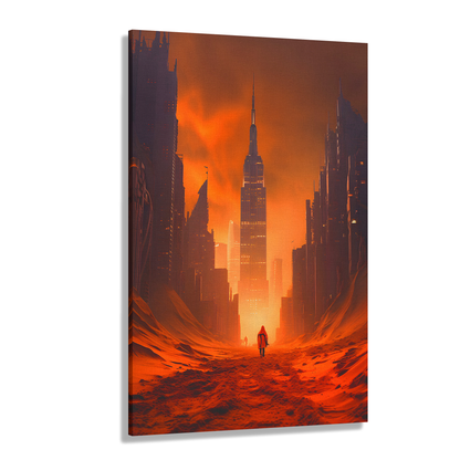Velocity Vista (Canvas)Velocity Vista (Canvas  Matte finish, stretched, with a depth of 1.25 inches) Elevate your décor with RimaGallery’s responsibly made art canvases. Our eco-friendly mRimaGallery
