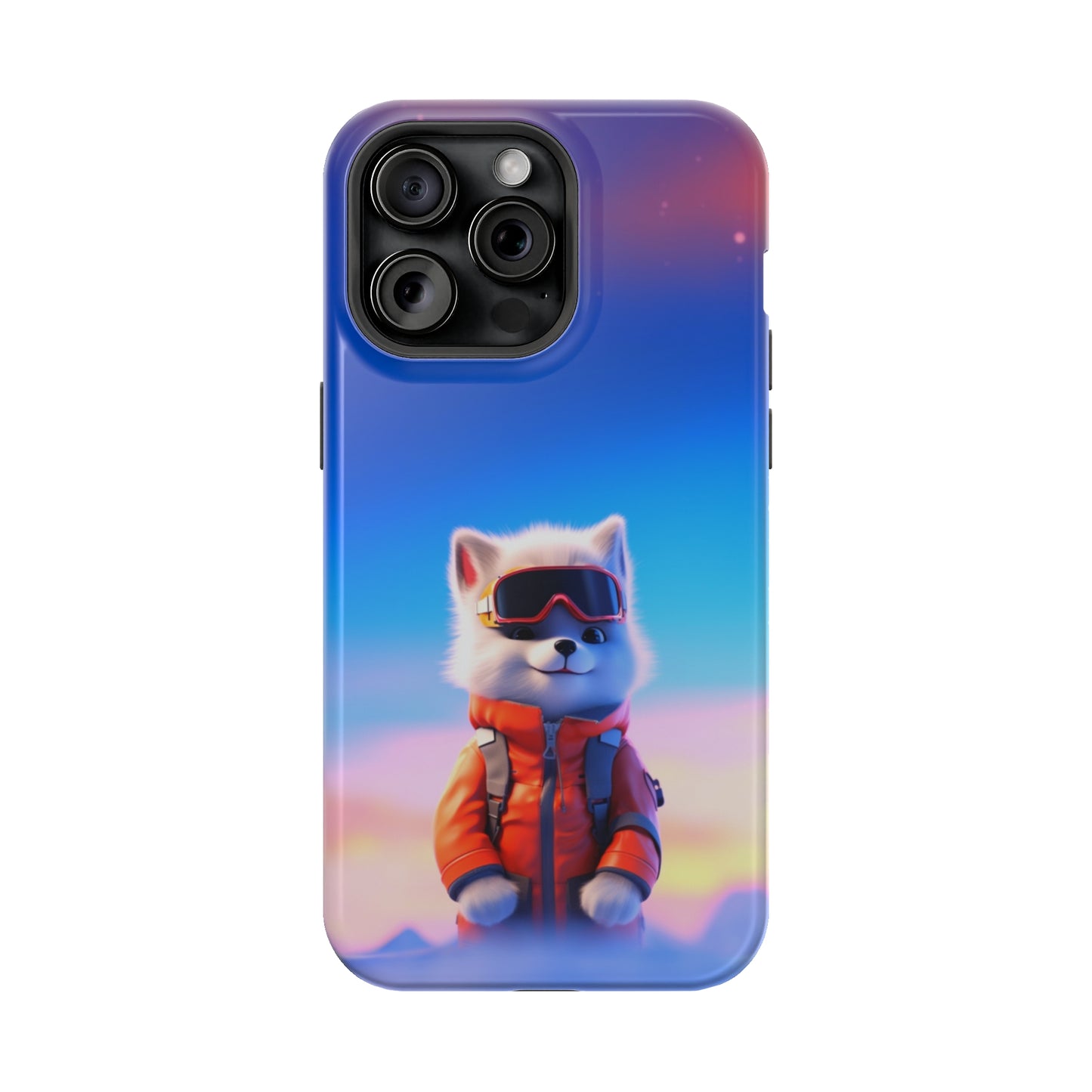 Ski Patrol Pup (iPhone MagSafe Case)Ski Patrol Pup Husky MagSafe Durable Case: Style Meets Protection 📱✨
Upgrade your device with Rima Gallery's Ski Patrol Pup MagSafe Durable Case. This case isn’t juRimaGallery