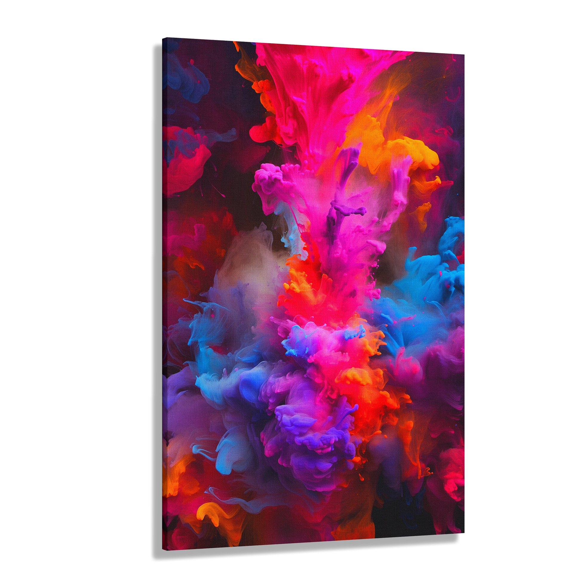 Vivid Eruption (Canvas)Vivid Eruption (Canvas  Matte finish, stretched, with a depth of 1.25 inches) Elevate your décor with RimaGallery’s responsibly made art canvases. Our eco-friendly mRimaGallery