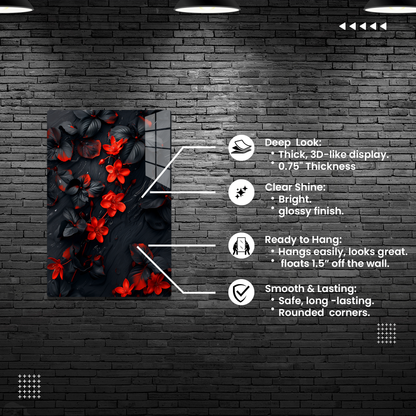 Midnight Bloom (Acrylic)Elevate your space with our sophisticated Acrylic Prints, blending modern art with durability. Perfect for art lovers and design enthusiasts, our prints offer vibranRimaGallery