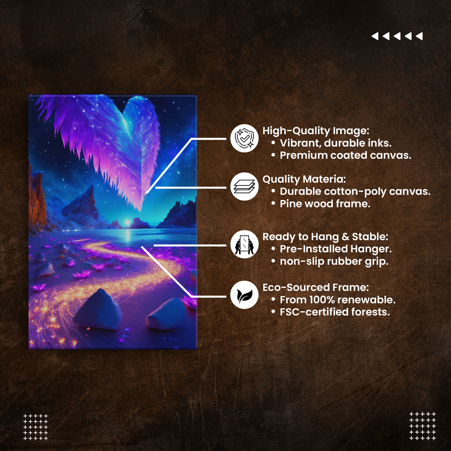 Glimmering Aurora (Canvas)Glimmering Aurora (Canvas  Matte finish, stretched, with a depth of 1.25 inches)Experience the artistry of RimaGallery canvases. Ethically sourced materials, museum-RimaGallery