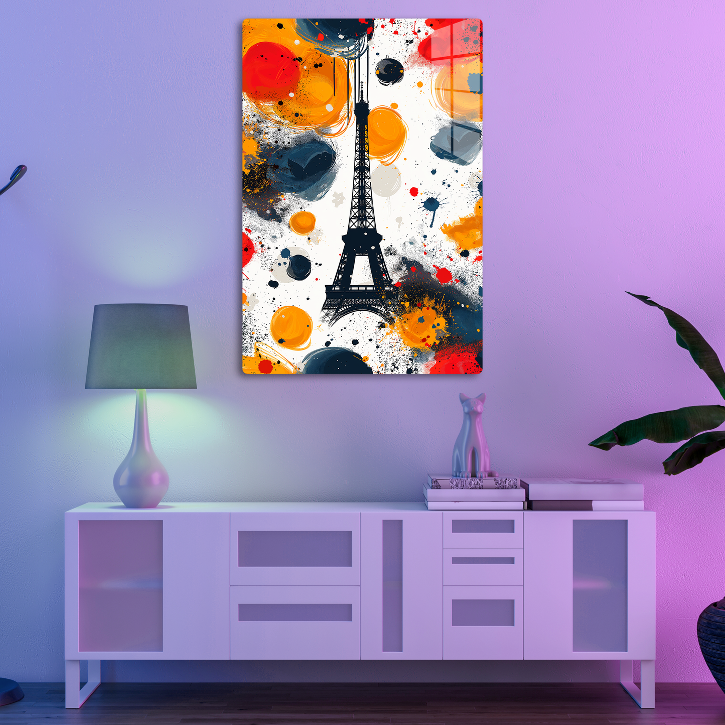 Paris Splash (Acrylic)