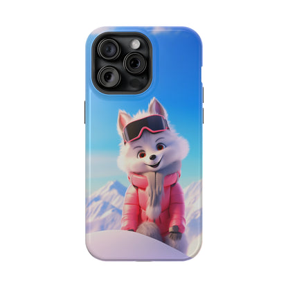 Snow Princess Husky (iPhone MagSafe Case)Snow Princess Husky MagSafe Durable Case: Style Meets Protection 📱✨
Upgrade your device with Rima Gallery's Snow Princess Husky MagSafe Durable Case. This case isn’RimaGallery