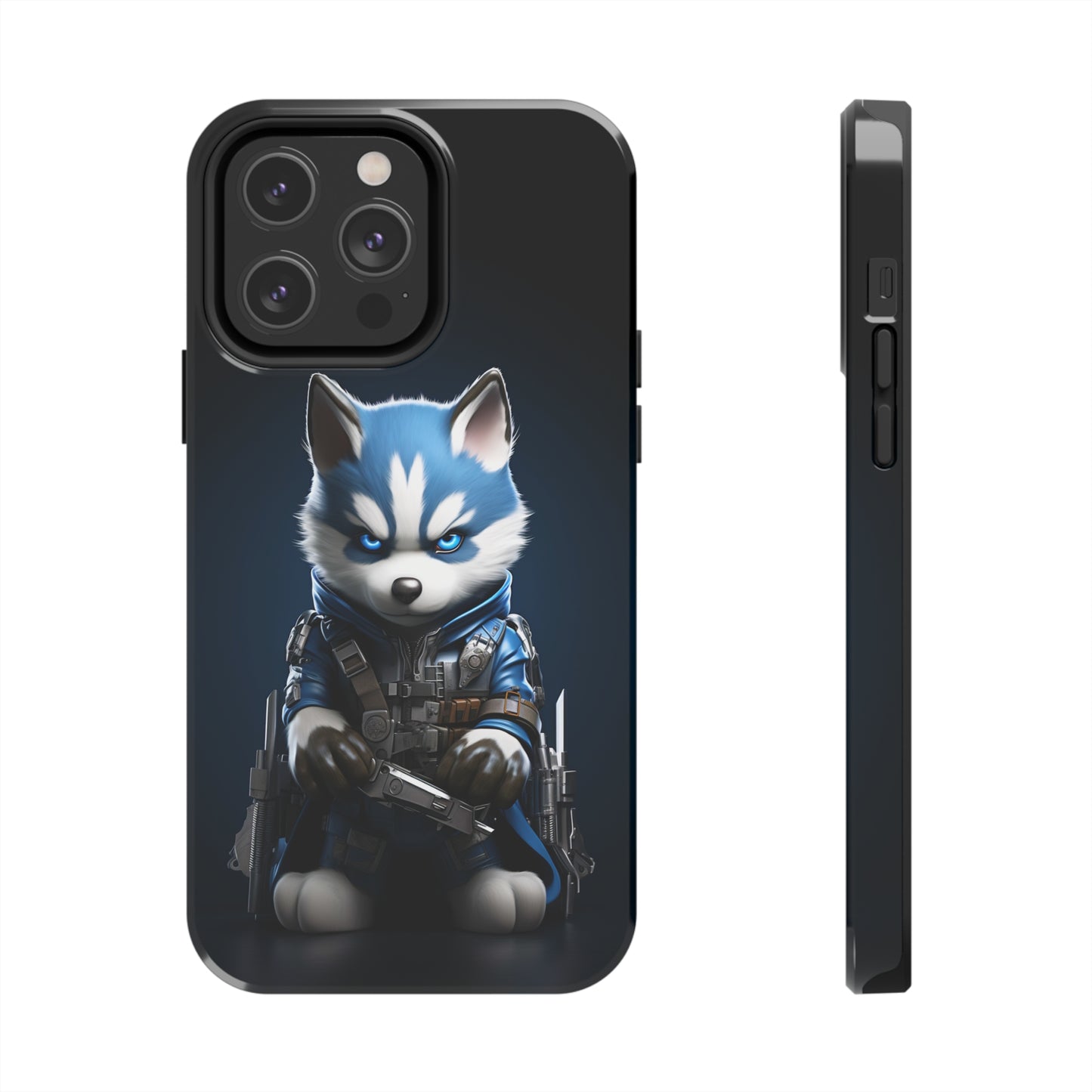 Canine Commando (iPhone Case 11-15)Upgrade Your iPhone with RIMA's Tough Case: Combining sleek style and unmatched protection for iPhone 11-15 models. Durable, fashionable, and eco-friendly. Shop now RimaGallery