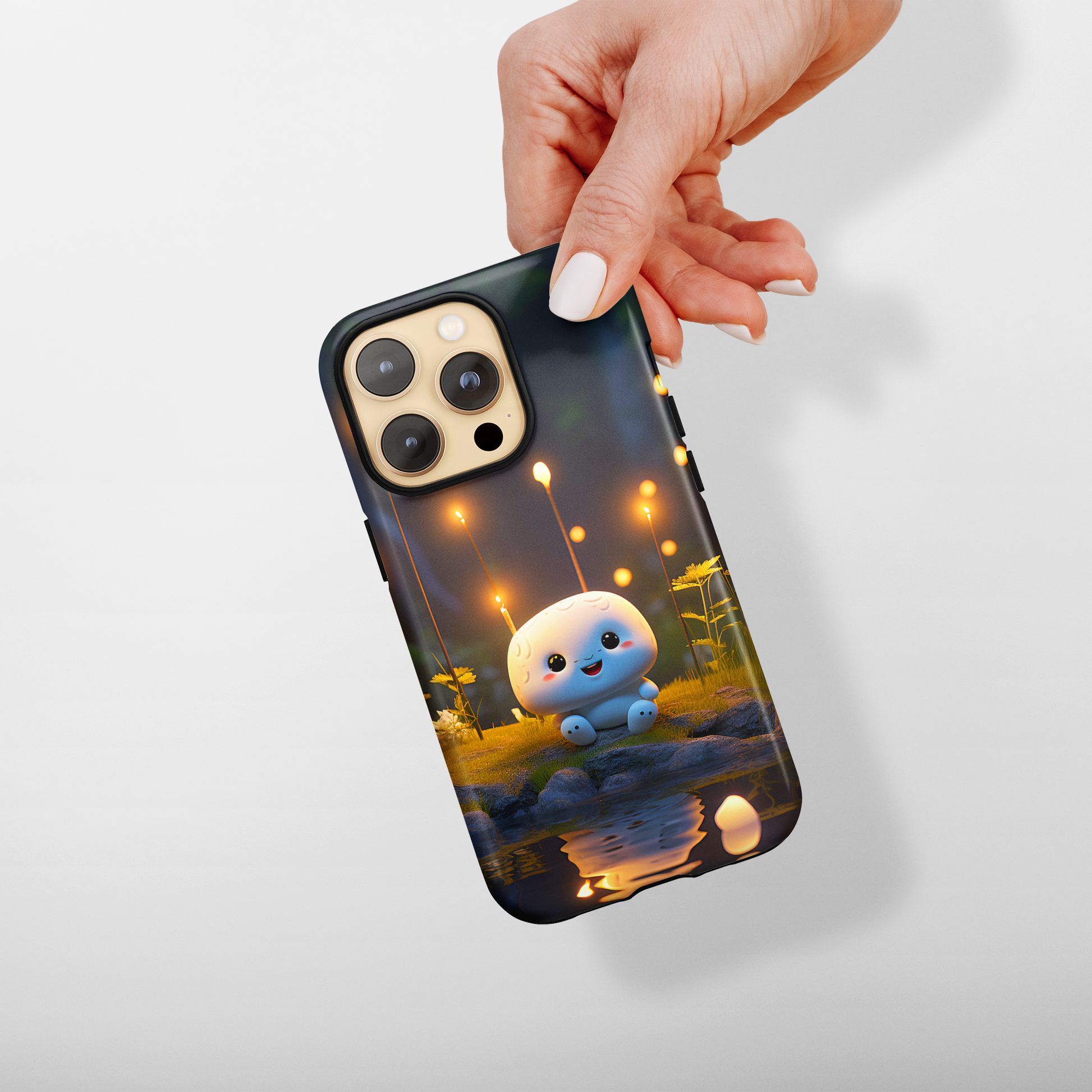 Glowing Glee (iPhone Case 11-15)
Upgrade your iPhone 11-15 with RIMA's robust case. Where security meets sophistication. Durable, fashionable, and wireless-charging compatible. Sleek design, unparaRimaGallery