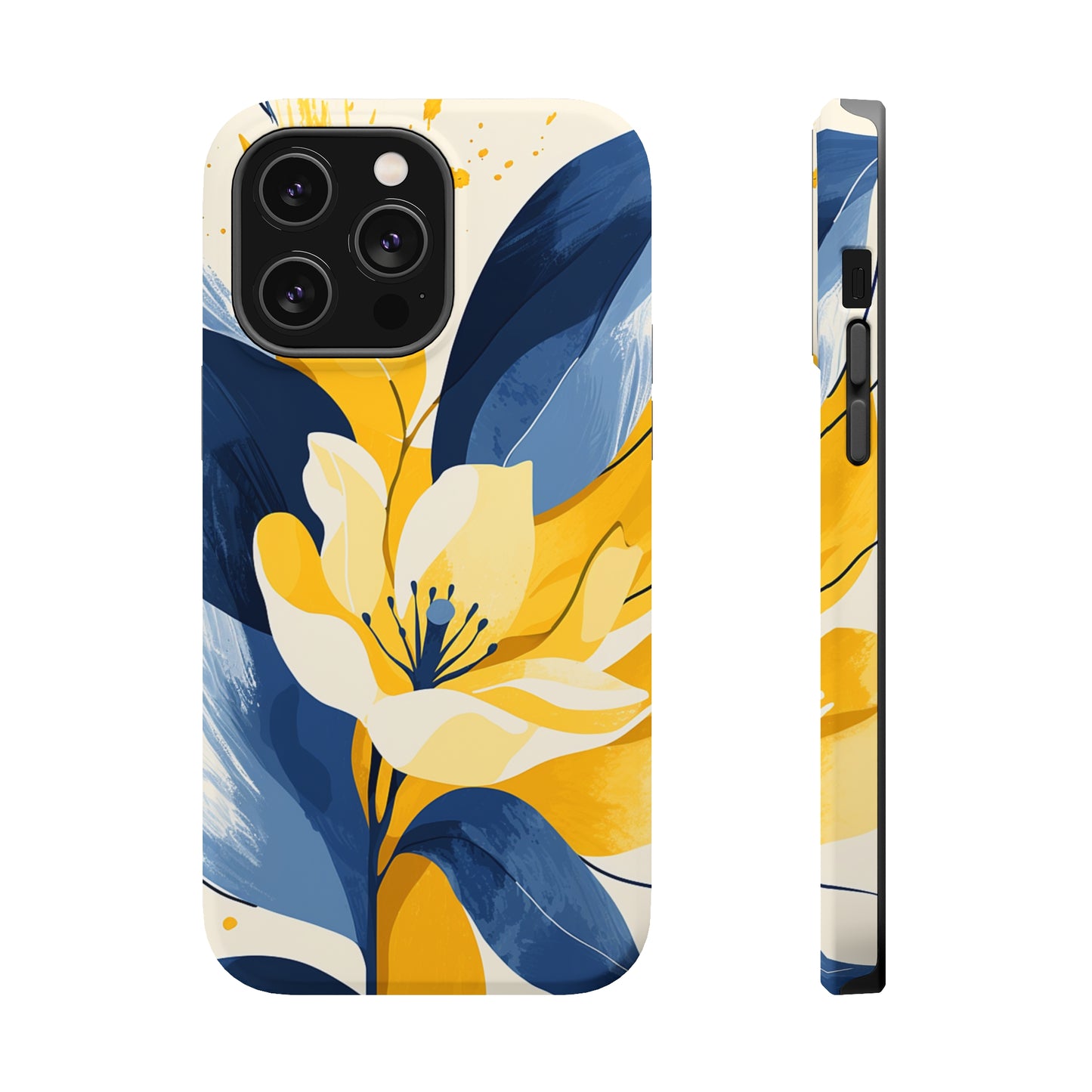 Indigo Spring (iPhone MagSafe Case)Upgrade your phone's safety and style with Rima Yellow Astronaut Robot Beauty MagSafe Case. Dual-layer protection meets stunning design. Shop now for seamless MagSafRimaGallery