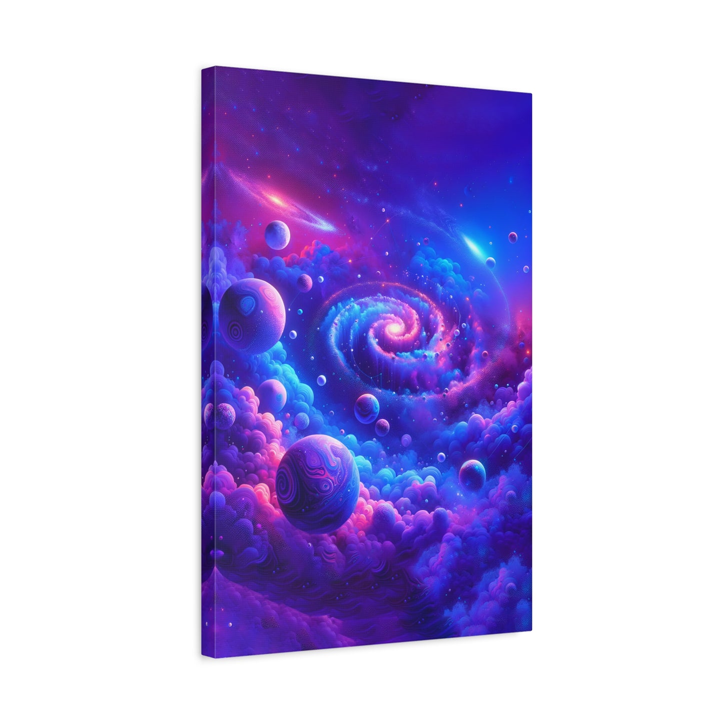Purple Galaxy Nebula (Canvas)Purple Galaxy Nebula (Canvas  Matte finish, stretched, with a depth of 1.25 inches)
Struggling with low-quality canvases? Switch to RimaGallery! Our canvases are morRimaGallery