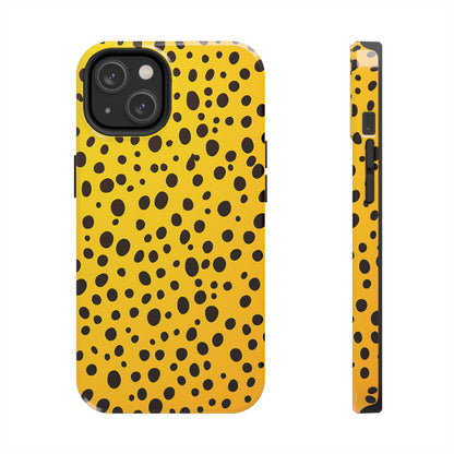 Dotted Delight - Yellow (iPhone Case 11-15)Elevate your iPhone's style with Rima's Dotted Delight case. Sleek, durable protection for models 11-15. Free US shipping.RimaGallery