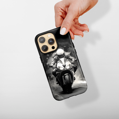 Female Night Biking (iPhone MagSafe Case)Female Night Biking MagSafe Durable Case: Style Meets Protection 📱✨
Upgrade your device with Rima Gallery's Female Night Biking MagSafe Durable Case. This case isn’RimaGallery