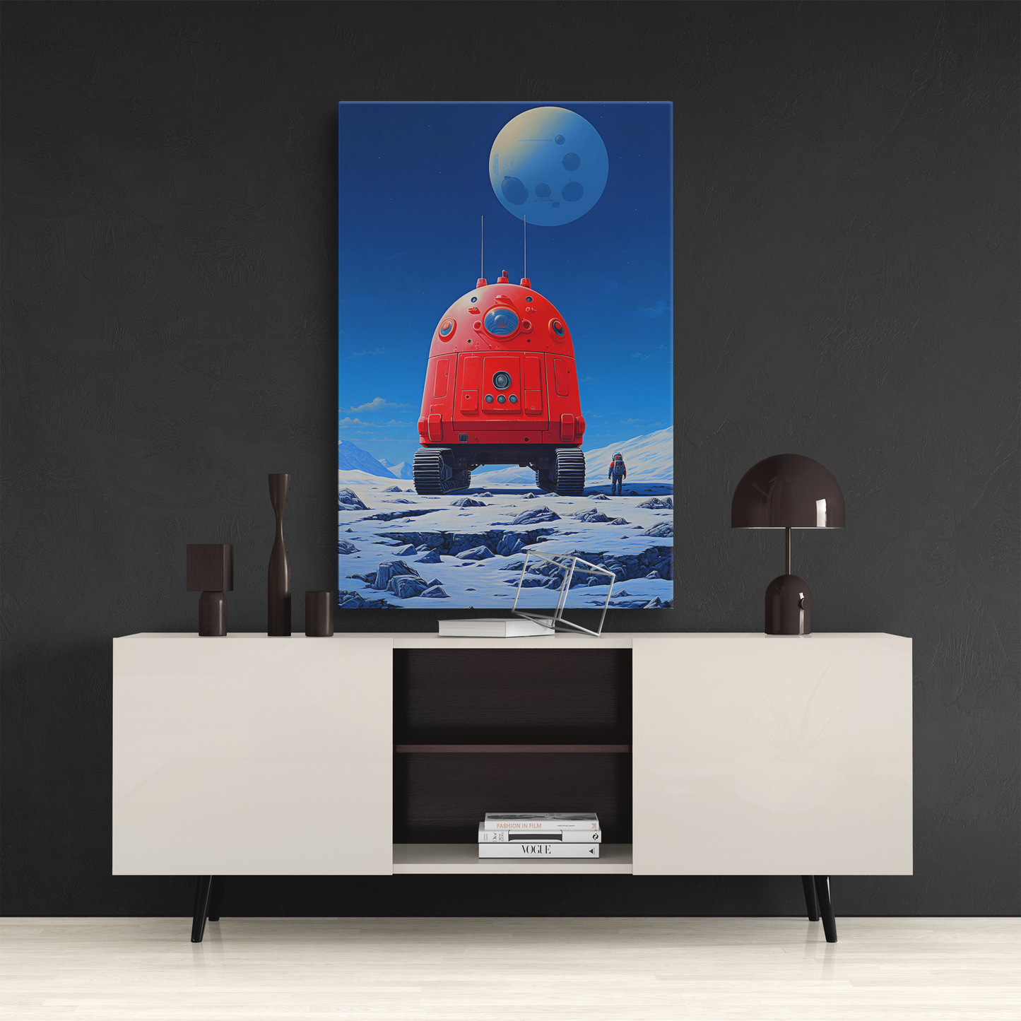 Galactic Outpost (Canvas)Galactic Outpost (Canvas  Matte finish, stretched, with a depth of 1.25 inches)
Struggling with low-quality canvases? Switch to RimaGallery! Our canvases are more thRimaGallery