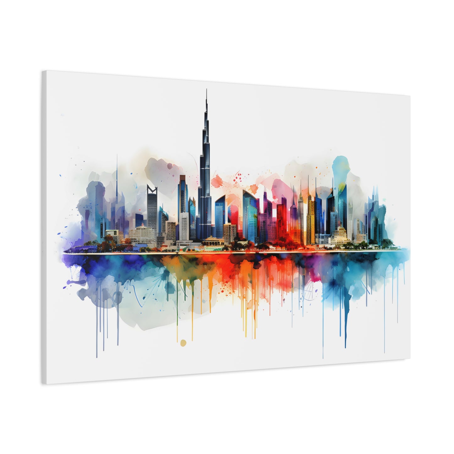 Watercolor Dubai Skyline (Canvas)Engaging Introductory Paragraph:
Struggling with low-quality canvases? Switch to RimaGallery! Our canvases are more than just a purchase; they're a statement of qualRimaGallery