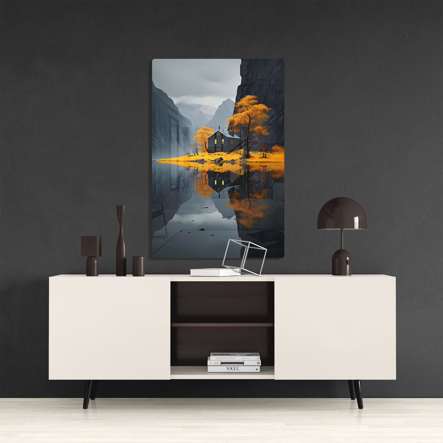 Autumn Mountain Solace (Acrylic)Autumn Mountain Solace
Transform your space with our elegant Acrylic Prints, where art meets modernity. Experience superior quality with high-grade acrylic and vibraRimaGallery