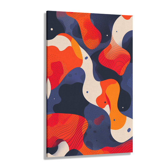 Colorflow Canvas (Canvas)Abstract flowing shapes in a bold color palette canvas print. Shop now for innovative products designed to enhance your digital lifestyle. Fast shipping!RimaGallery