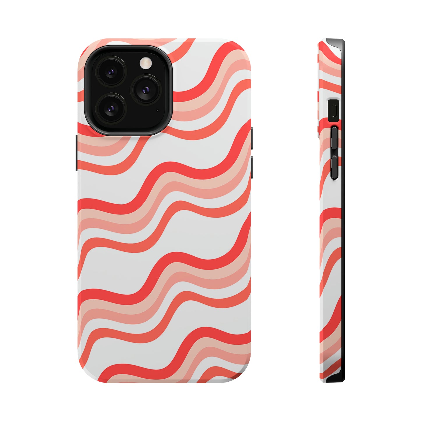 Wavy Stripes Pattern (iPhone MagSafe Case)Elevate your iPhone's style with the Wavy Stripes Pattern MagSafe Case, offering robust protection, MagSafe compatibility, and a choice of matte or glossy finish. PeRimaGallery