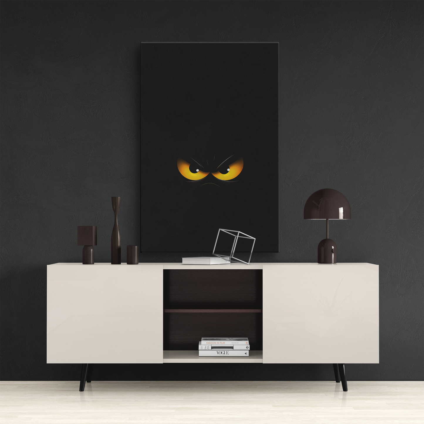 Neon Wrat (Canvas)Neon Wrat (Canvas  Matte finish, stretched, with a depth of 1.25 inches) Elevate your décor with RimaGallery’s responsibly made art canvases. Our eco-friendly materiRimaGallery