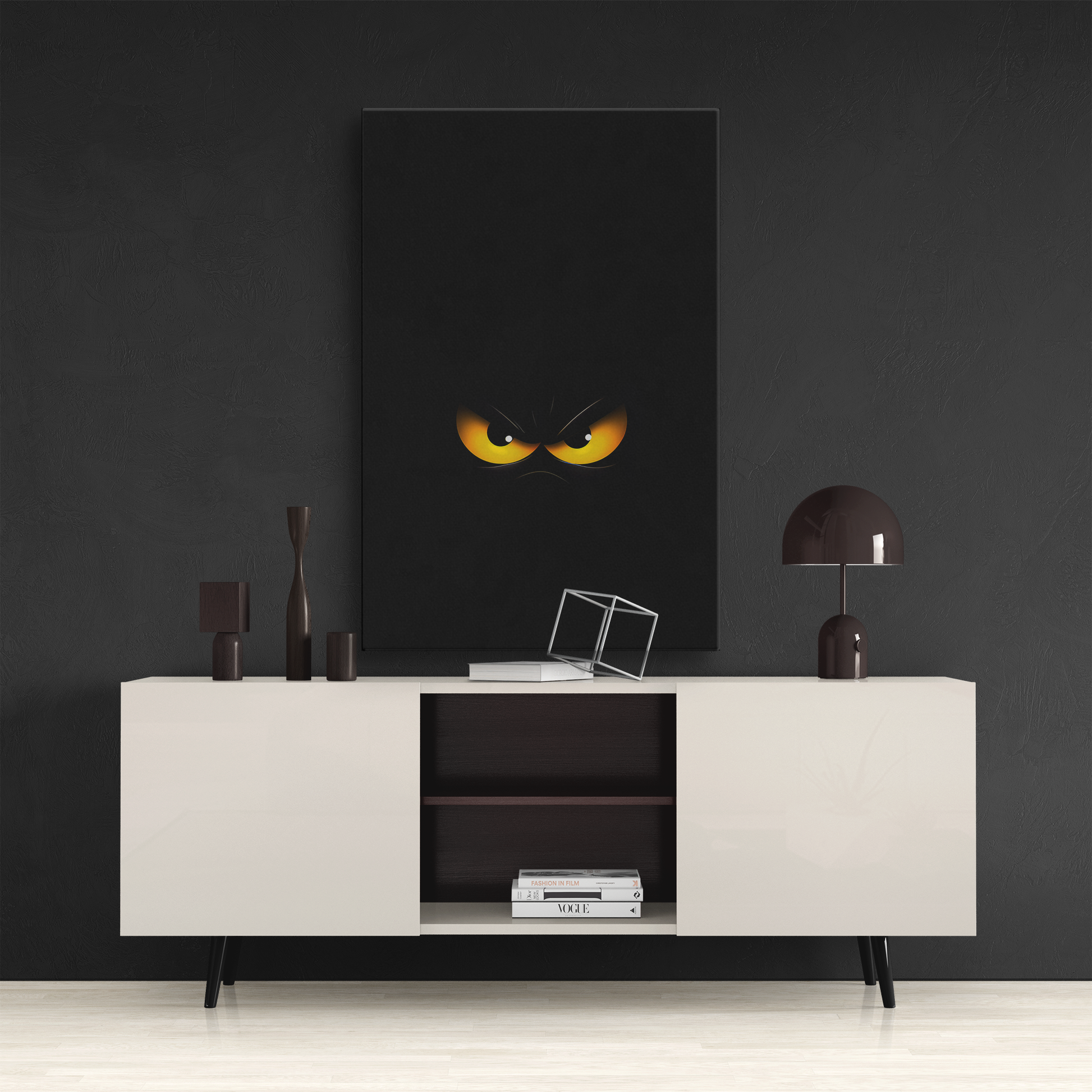 Neon Wrat (Canvas)Neon Wrat (Canvas  Matte finish, stretched, with a depth of 1.25 inches) Elevate your décor with RimaGallery’s responsibly made art canvases. Our eco-friendly materiRimaGallery