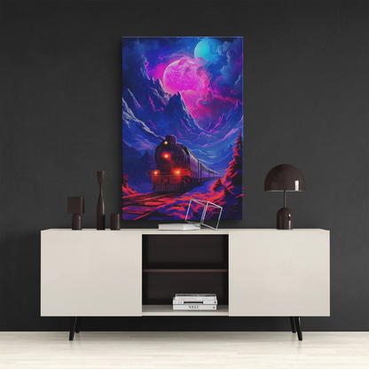 Polar Express Luminescence (Canvas)Polar Express Luminescence (Canvas  Matte finish, stretched, with a depth of 1.25 inches)
Struggling with low-quality canvases? Switch to RimaGallery! Our canvases aRimaGallery