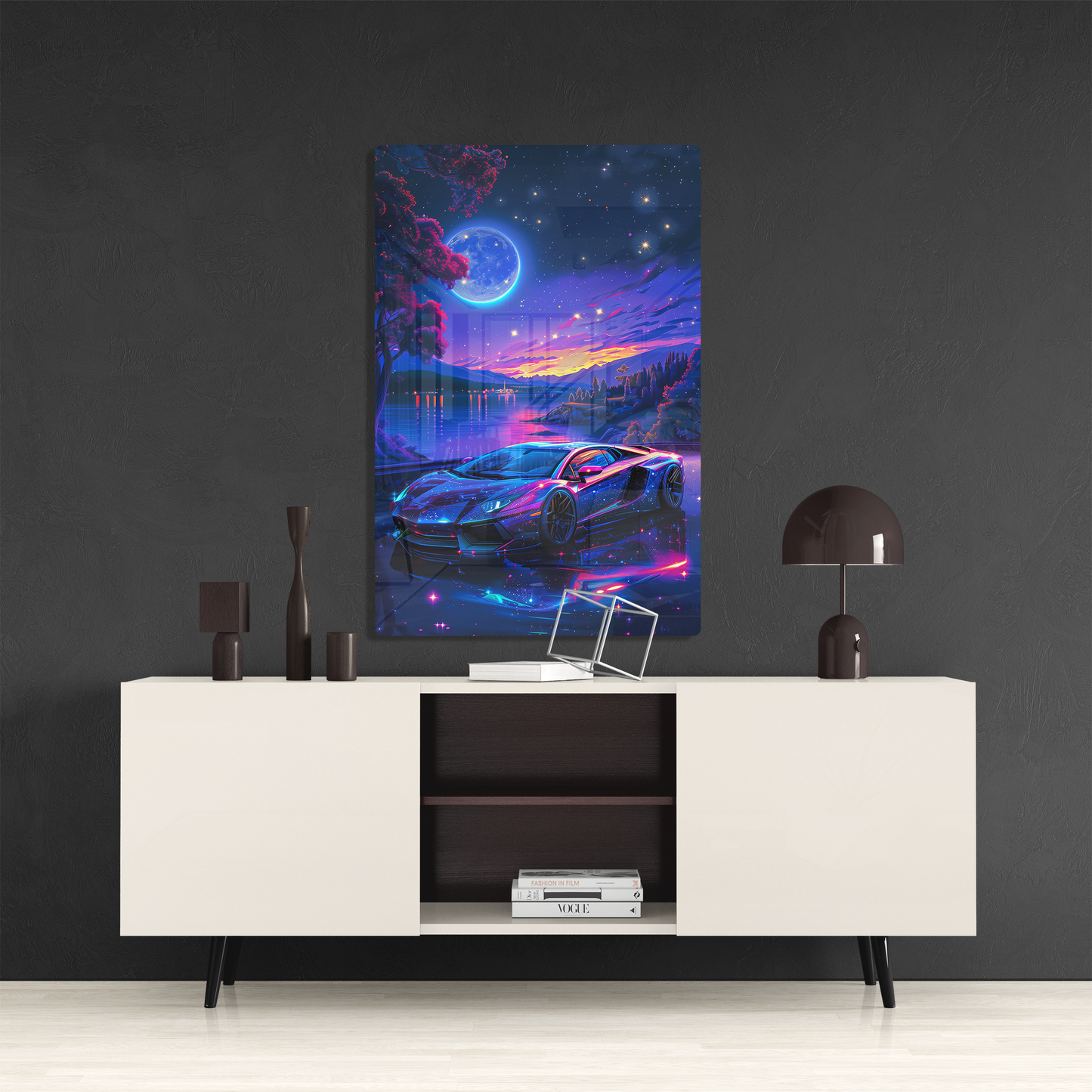 Cosmic Cruise (Acrylic)Embrace sophistication with 'Cosmic Cruise' in acrylic from RimaGallery. Modern elegance meets durability for art lovers. Free US shipping. Shop now!RimaGallery