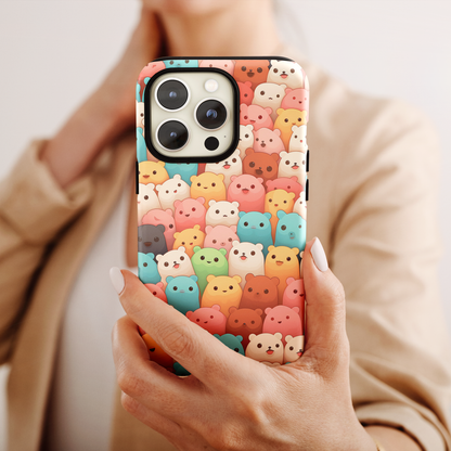 Bearable Cuteness (iPhone MagSafe Case)Bearable Cuteness MagSafe Durable Case: Style Meets Protection 📱✨
Upgrade your device with Rima Bearable Cuteness MagSafe Durable Case. This case isn’t just about sRimaGallery