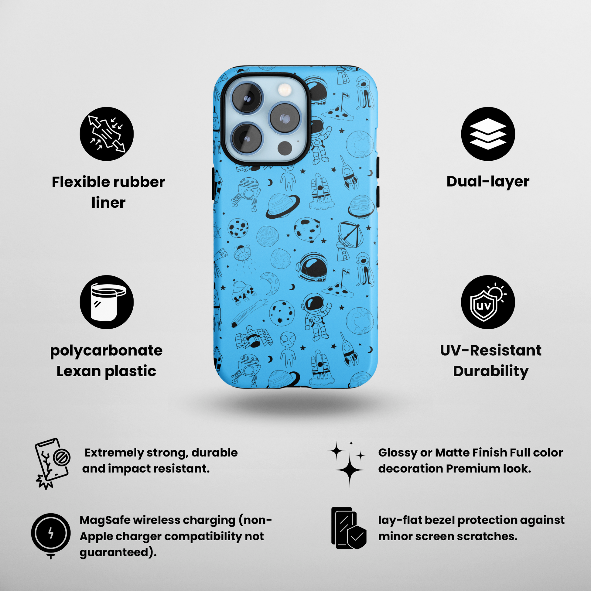 Cosmic Playground (iPhone MagSafe Case)Rima Gallery presents the exclusive Psychedelic Flow MagSafe Durable Case For iphone 13, 14, 15, Pro, Max. Upgrade to our iPhone 13-15 MagSafe Case: Dual-layer proteRimaGallery