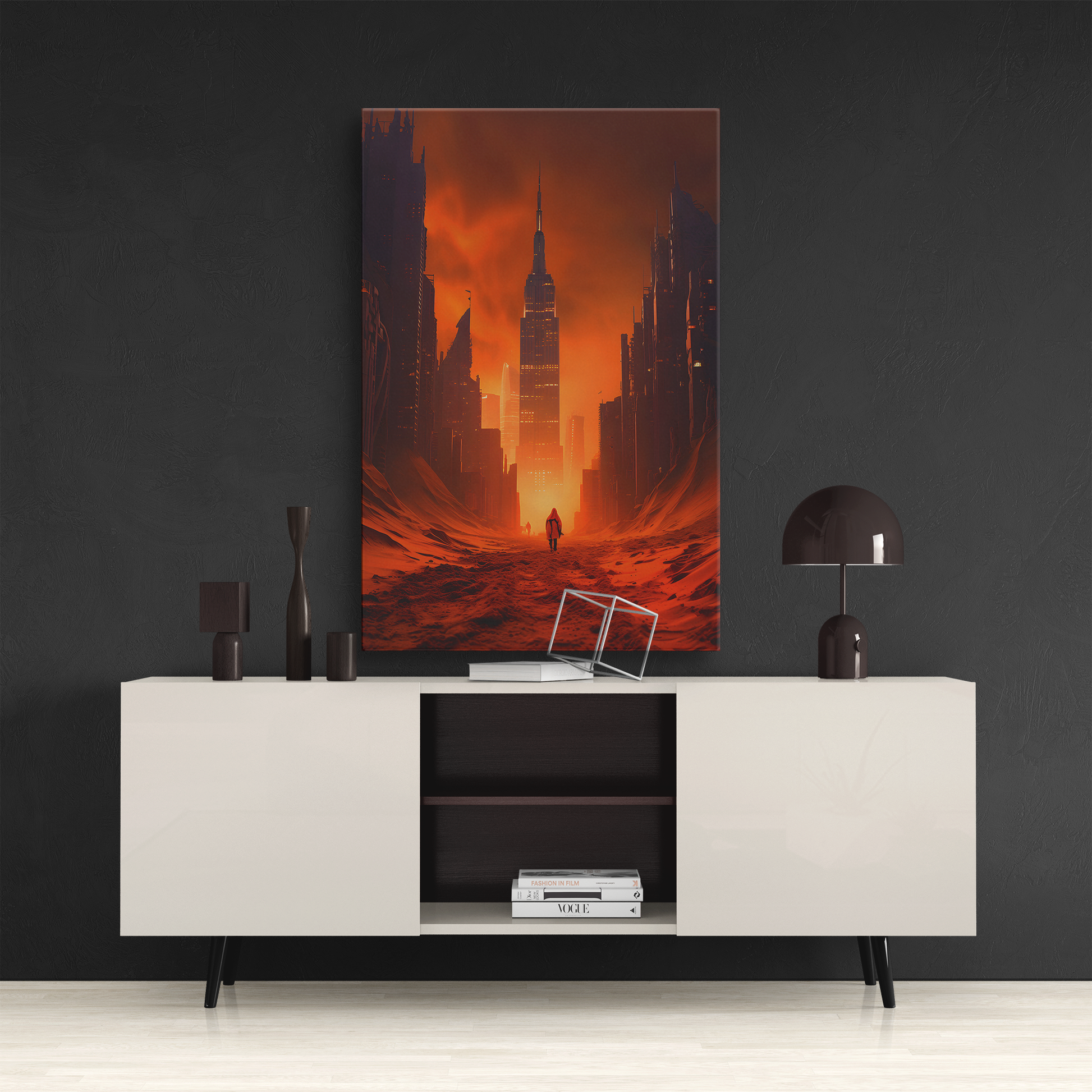Velocity Vista (Canvas)Velocity Vista (Canvas  Matte finish, stretched, with a depth of 1.25 inches) Elevate your décor with RimaGallery’s responsibly made art canvases. Our eco-friendly mRimaGallery
