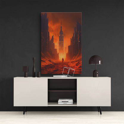 Velocity Vista (Canvas)Velocity Vista (Canvas  Matte finish, stretched, with a depth of 1.25 inches) Elevate your décor with RimaGallery’s responsibly made art canvases. Our eco-friendly mRimaGallery