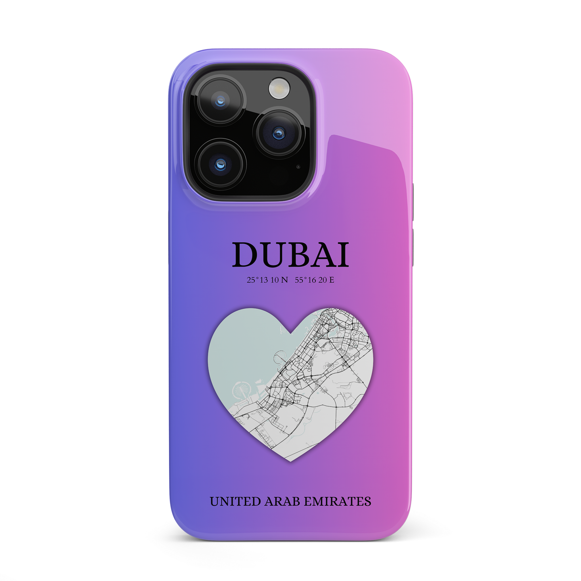 Dubai Heartbeat - Magenta (iPhone MagSafe Case)Elevate your iPhone's style with the Dubai Heartbeat White MagSafe Case, offering robust protection, MagSafe compatibility, and a choice of matte or glossy finish. PRimaGallery
