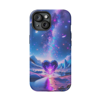 Galactic Heartbeat (iPhone MagSafe Case)Galactic Heartbeat MagSafe Durable Case: Style Meets Protection 📱✨
Upgrade your device with Rima Gallery's Galactic Heartbeat MagSafe Durable Case. This case isn’t RimaGallery