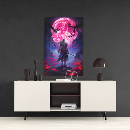 Crimson Moon Warrior (Acrylic)Elevate your space with dazzling acrylic prints of Crimson Moon Warrior from RimaGallery. Our glass-like 1⁄4” acrylic panels feature stunning prints that make an artRimaGallery