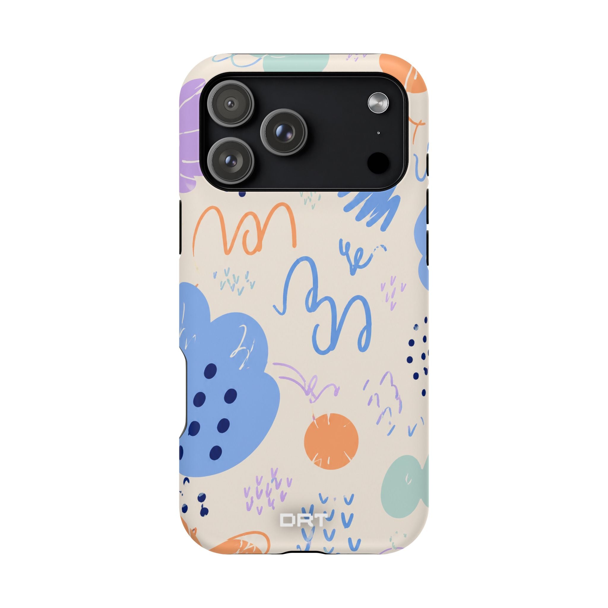Abstract Doodle Magnetic Impact Phone Case