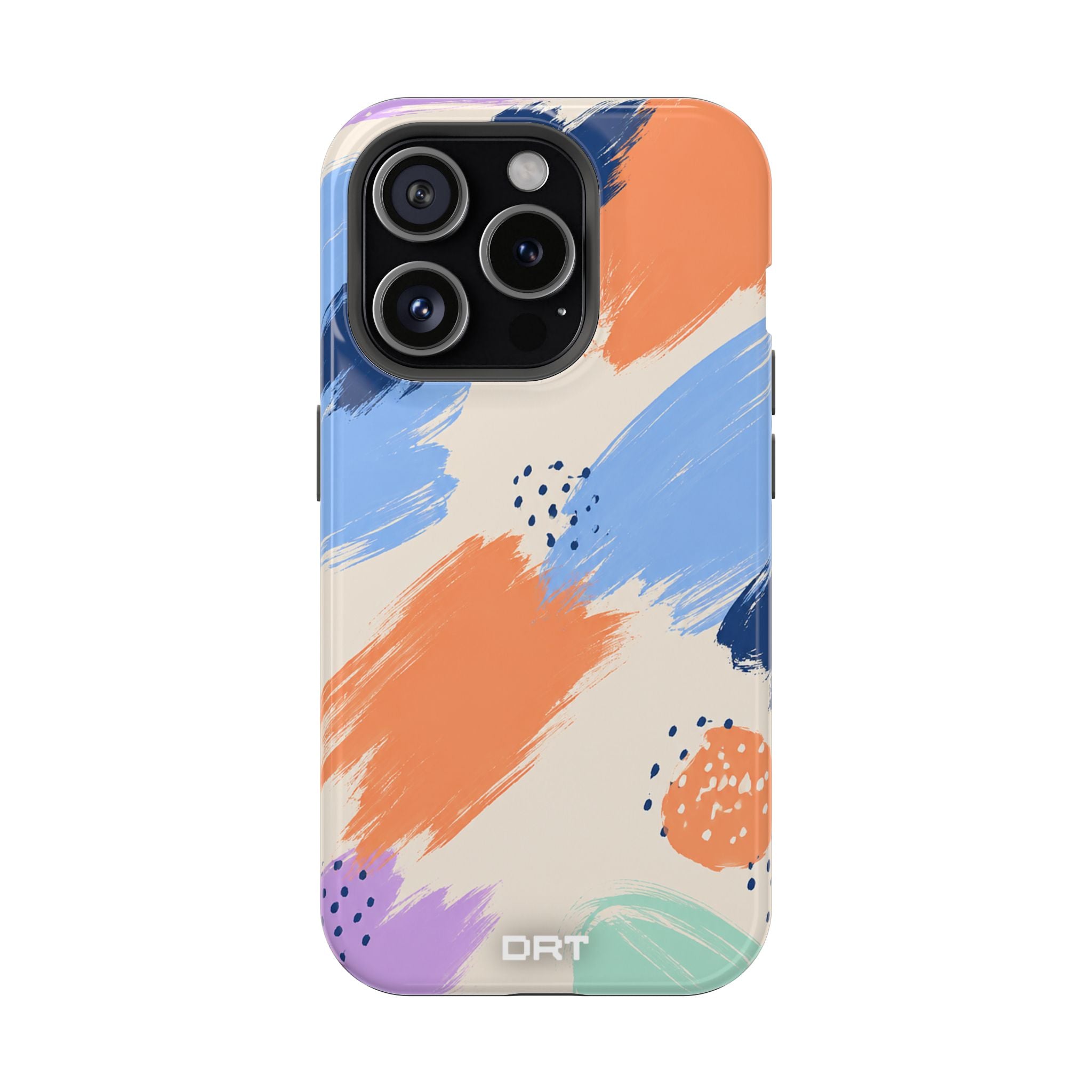 Abstract Brushstroke Magnetic Impact-Resistant Phone Case