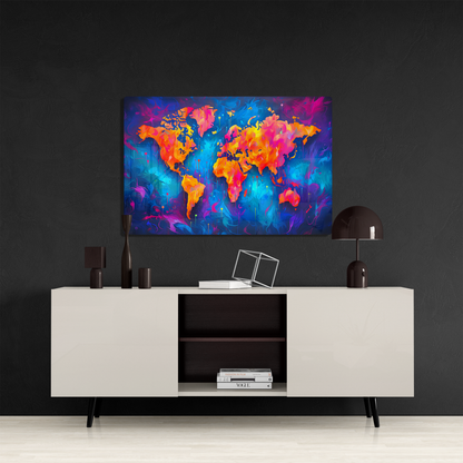 Vivid Colors World Map (Acrylic)Make Every Journey Remarkable
 
Illuminate your space with the magic of global exploration with our "Vivid Expeditions: A World Map on Premium Acrylic Print". Every RimaGallery