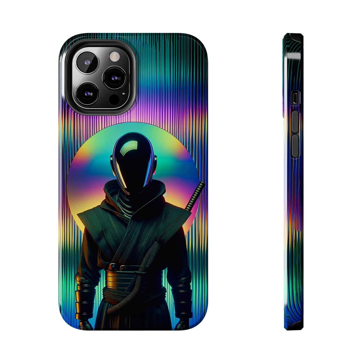 Vibrant Void Wanderer (iPhone Case 11-15)RIMA Tough Phone Case for iPhone 11-15: Where Style Meets Durability. Featuring a sleek design with MagSafe compatibility, this case offers unmatched protection and RimaGallery