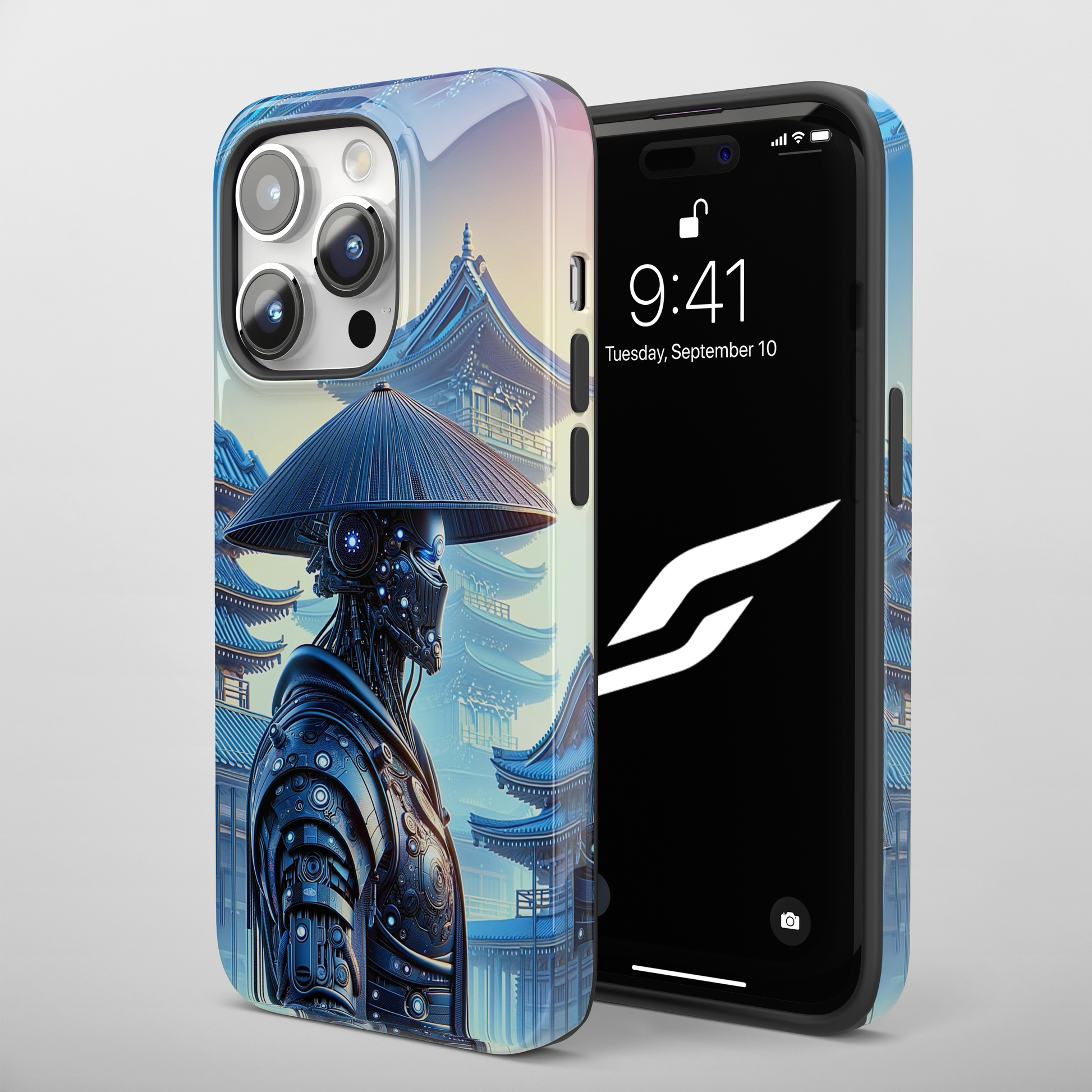 Neo-Tokyo Sentinel (iPhone Case 11-15)Safeguard Your iPhone in Style with RIMA Tough Cases. Designed for iPhone 11-15, these cases offer the ultimate blend of sophistication and resilience. Eco-consciousRimaGallery