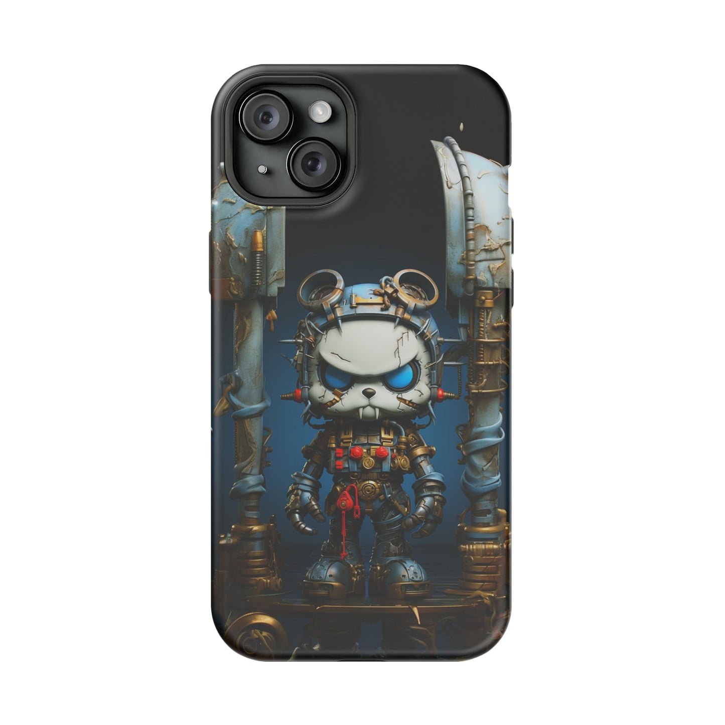 Steampunk Sentry (iPhone MagSafe Case)Steampunk Sentry MagSafe Durable Case: Style Meets Protection 📱✨
Upgrade your device with Rima Gallery's Steampunk Sentry MagSafe Durable Case. This case isn’t justRimaGallery