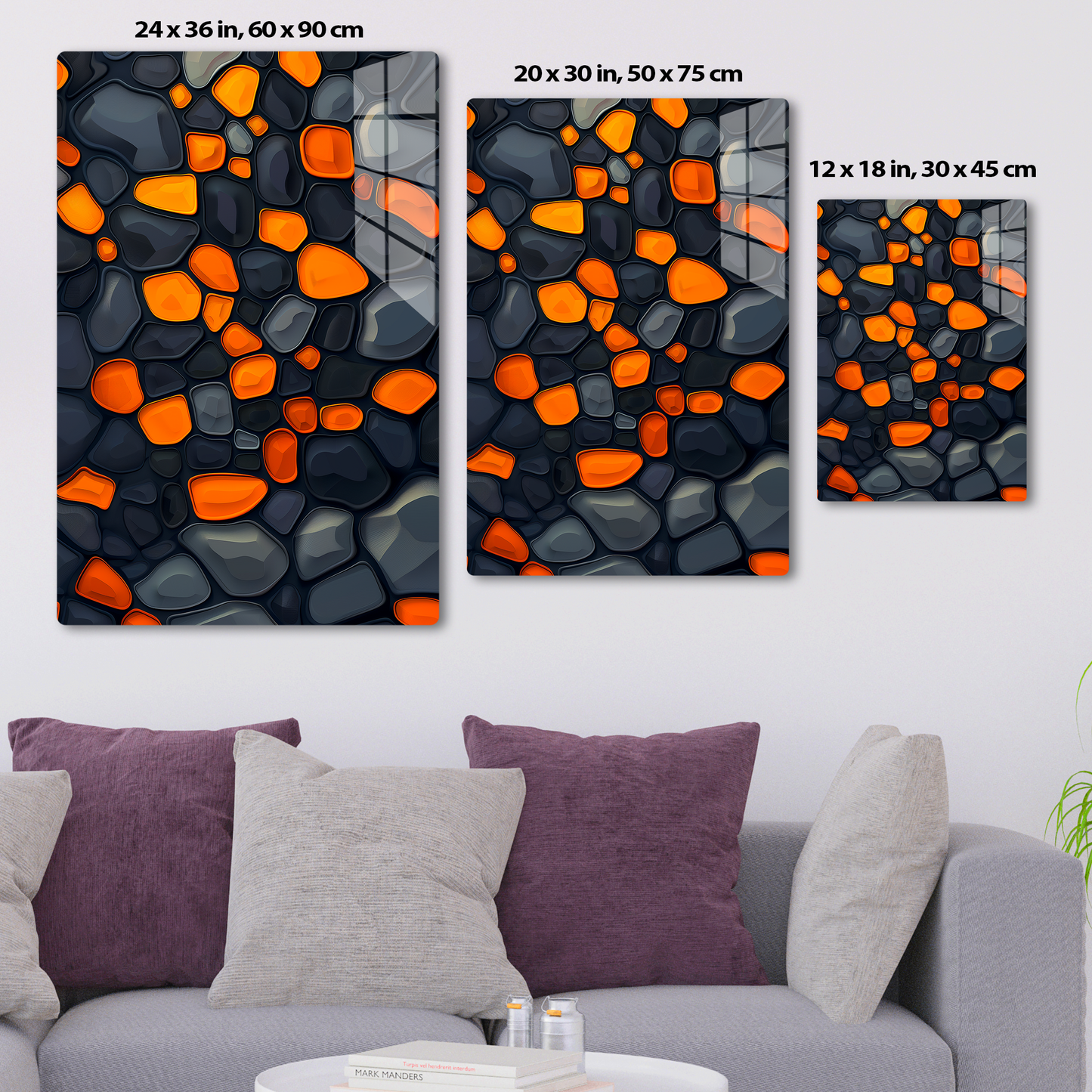 Amber Mosaic (Acrylic)Elevate your space with our sophisticated Acrylic Prints, blending modern art with durability. Perfect for art lovers and design enthusiasts, our prints offer vibranRimaGallery