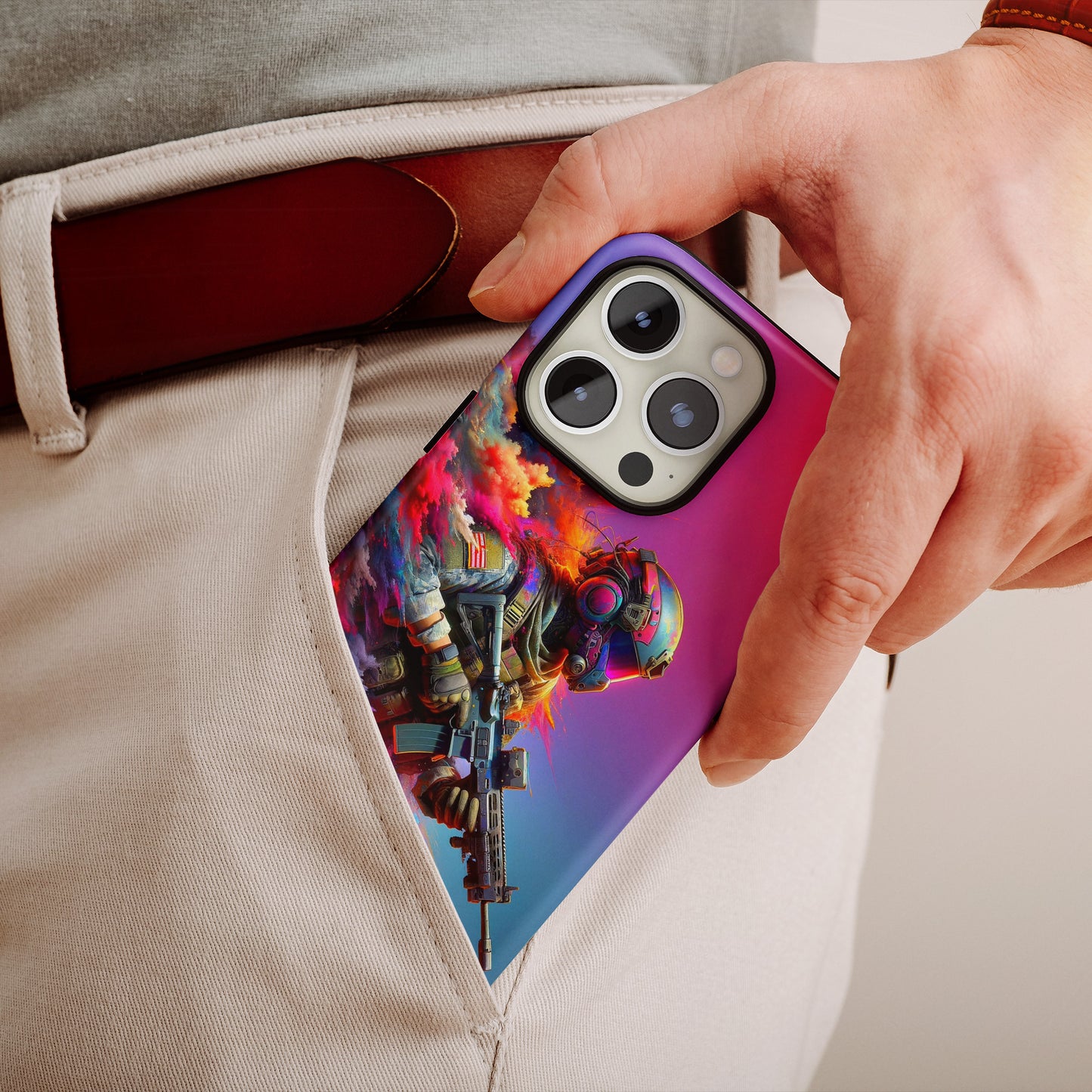 Spectral Sentinel (iPhone MagSafe Case)Spectral Sentinel MagSafe Durable Case: Style Meets Protection 📱✨
Upgrade your device with Rima Gallery's Spectral Sentinel MagSafe Durable Case. This case isn’t juRimaGallery