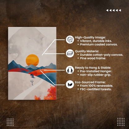 Amber Awakening (Canvas)Amber Awakening at RimaGallery: a premium, eco-friendly canvas celebrating quality and sustainability. Elevate your space with vibrant, lasting art.RimaGallery