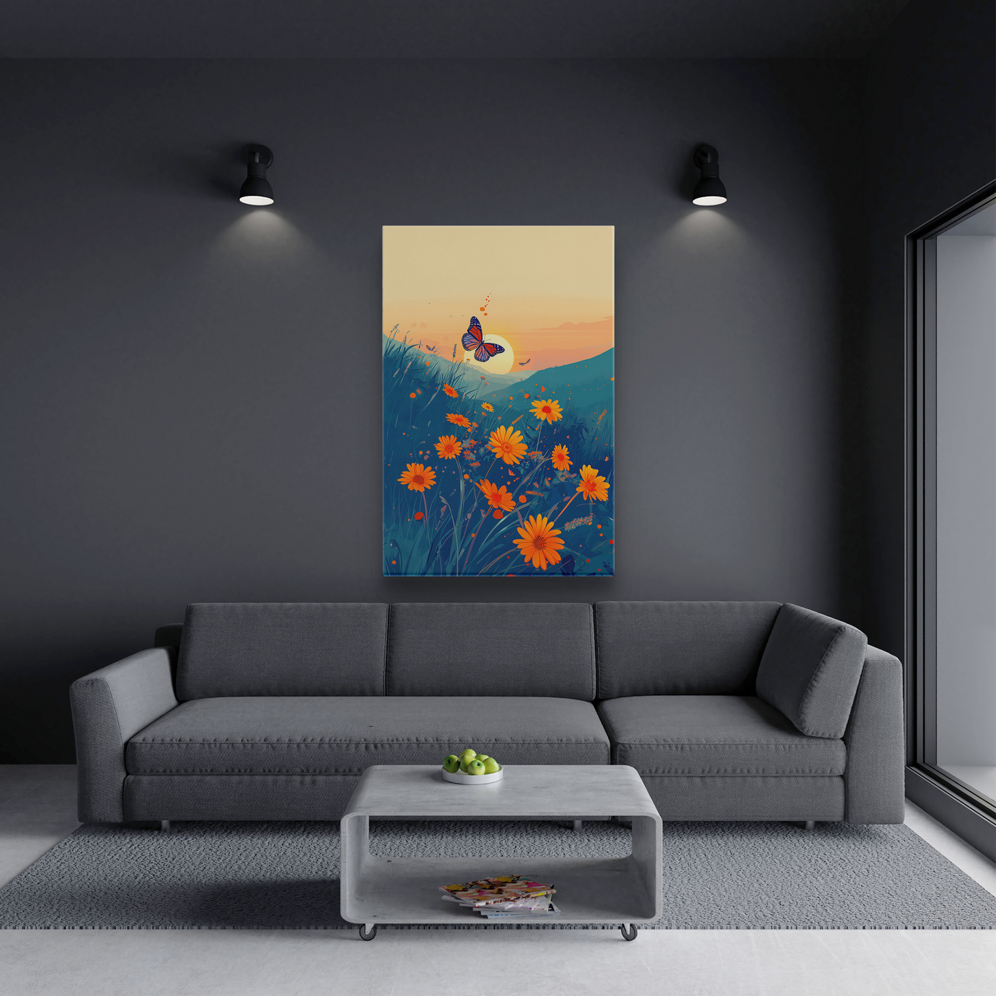 Flutter Bloom (Canvas)Flutter Bloom Experience the fusion of art and ethics with RimaGallery's eco-friendly canvases. Stunning visuals, diverse sizes, and sustainable materials. TransformRimaGallery