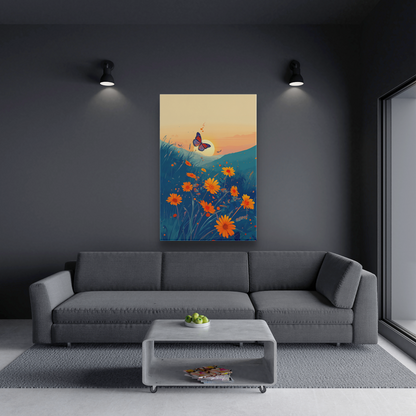 Flutter Bloom (Canvas)Flutter Bloom Experience the fusion of art and ethics with RimaGallery's eco-friendly canvases. Stunning visuals, diverse sizes, and sustainable materials. TransformRimaGallery