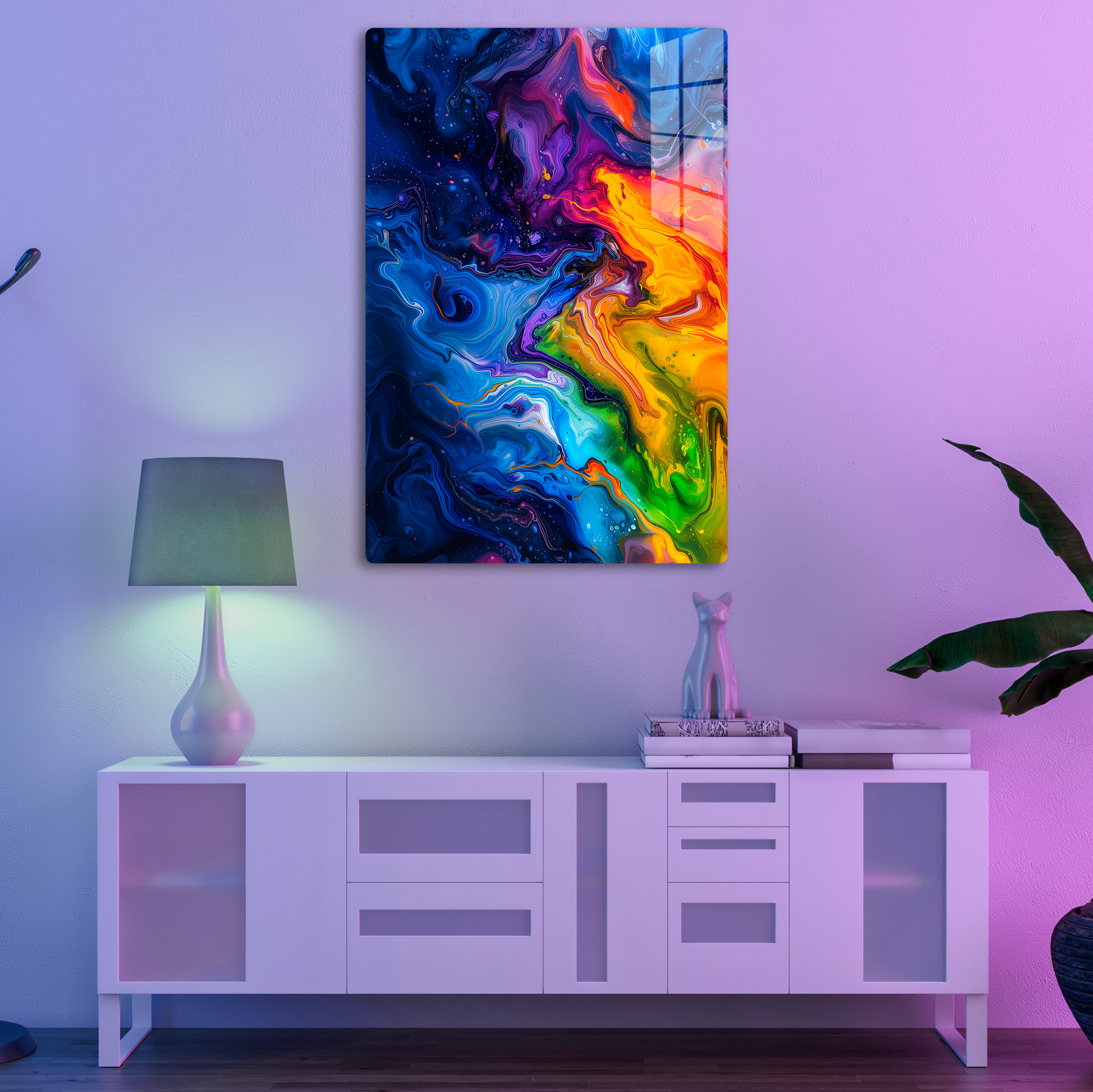 Elixir Tints (Acrylic)Make a statement with Elixir Tints acrylic prints. The 1⁄4" acrylic panel exudes the illusion of a smooth glass surface for vibrant artwork. Pre-installed hanging haRimaGallery