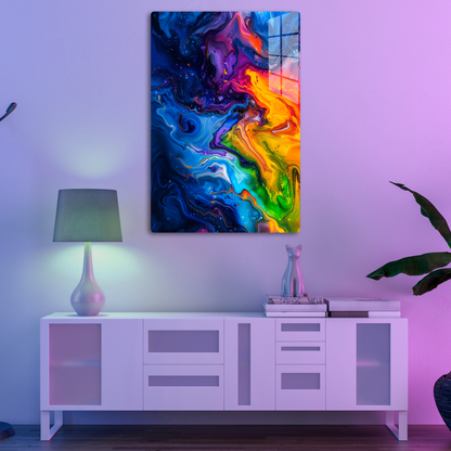 Elixir Tints (Acrylic)Make a statement with Elixir Tints acrylic prints. The 1⁄4" acrylic panel exudes the illusion of a smooth glass surface for vibrant artwork. Pre-installed hanging haRimaGallery
